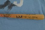 George Brett Autographed Pine Tar Mini Bat & Jersey 