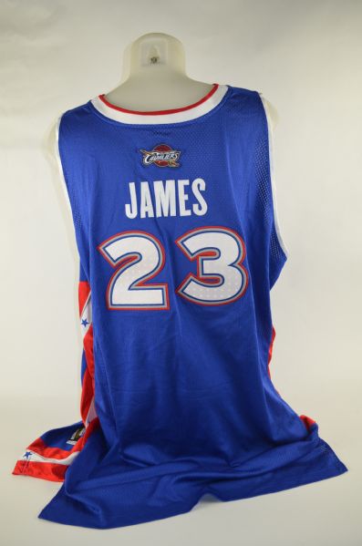 LeBron James 2004-05 Professional Model All Star Game Unifrom w/No Use