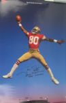 Jerry Rice Autographed Poster