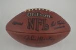 Vintage Baltimore Colts Autographed Football