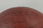 Vintage Baltimore Colts Autographed Football