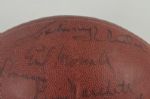Vintage Baltimore Colts Autographed Football