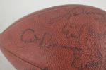 Vintage Baltimore Colts Autographed Football