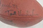 Vintage Baltimore Colts Autographed Football