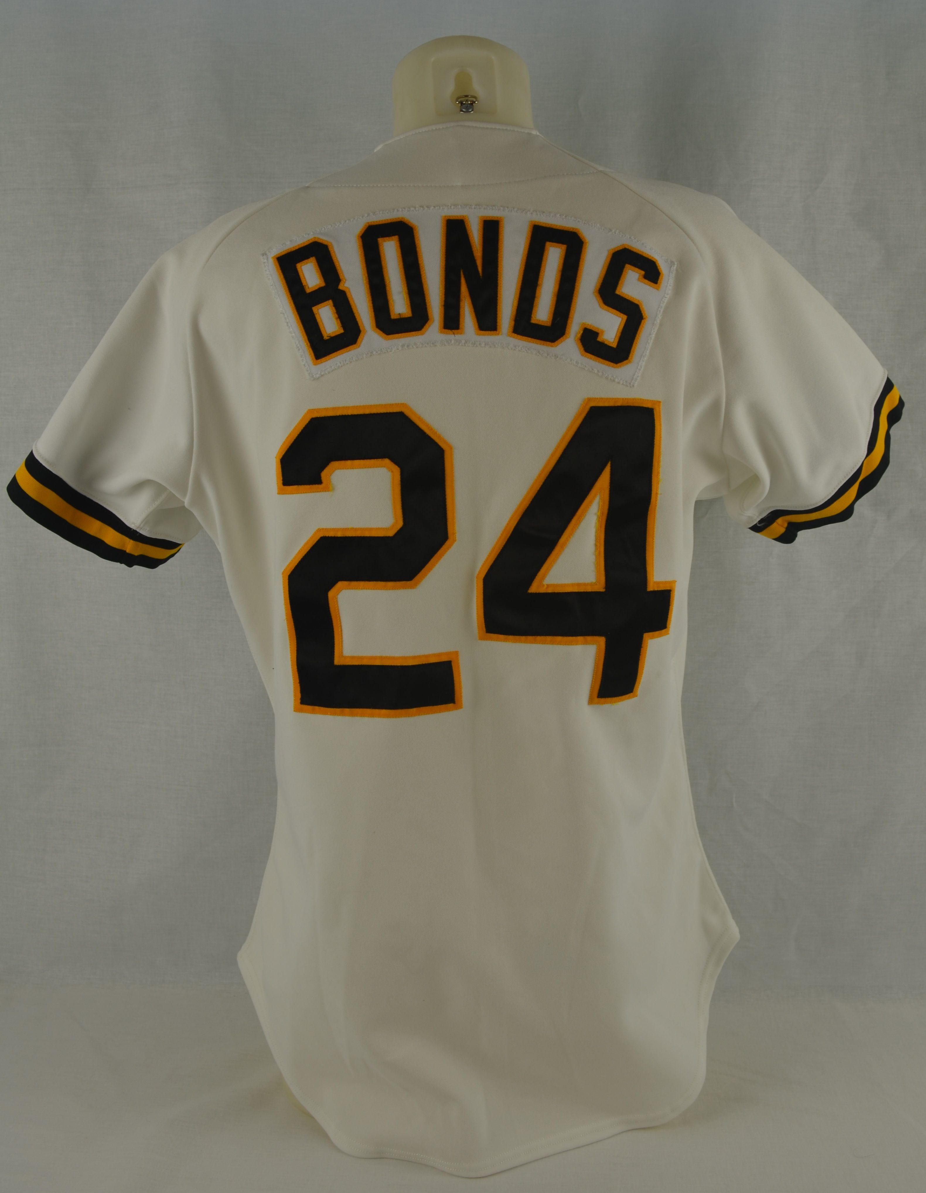 Barry Bonds Autographed White Pittsburgh Pirates Jersey