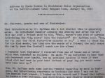 Vintage Knute Rockne Notre Dame Speech Dated January 20th, 1931