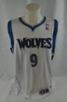 Ricky Rubio Minnesota Timberwolves Autographed Jersey