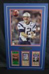 Tom Brady Autographed Photo Display