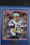 Tom Brady Autographed Photo Display