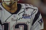 Tom Brady Autographed Photo Display