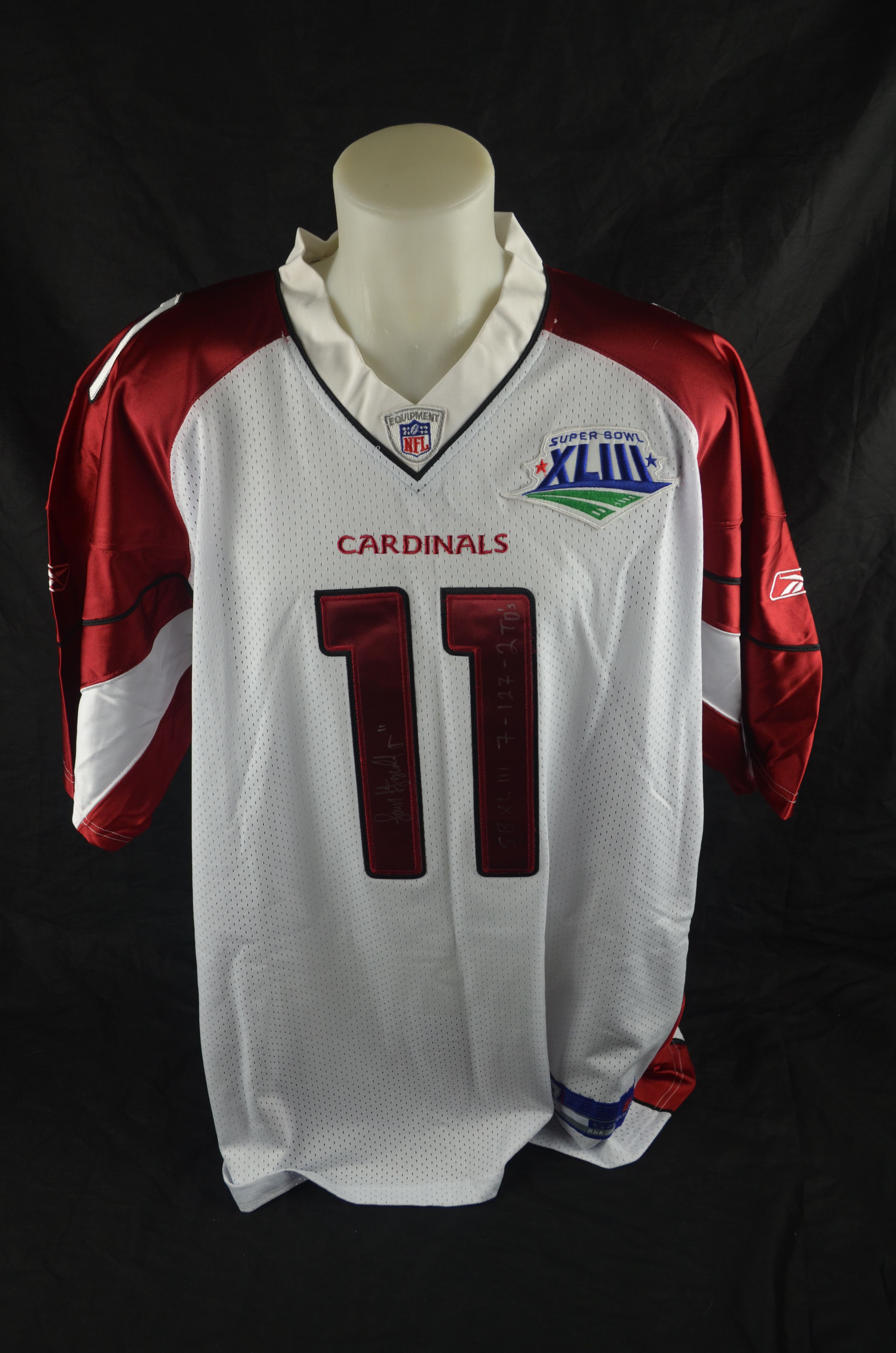 larry fitzgerald jersey signed