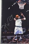 Kevin Garnett Limited Edition Autographed & Framed Action Photo UDA