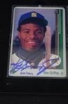 Ken Griffey Jr Cal Ripken Jr & Frank Thomas Signature Series 