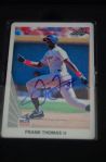 Ken Griffey Jr Cal Ripken Jr & Frank Thomas Signature Series 