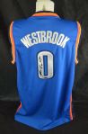 Russell Westbrook Autographed OKC Thunder Jersey UDA