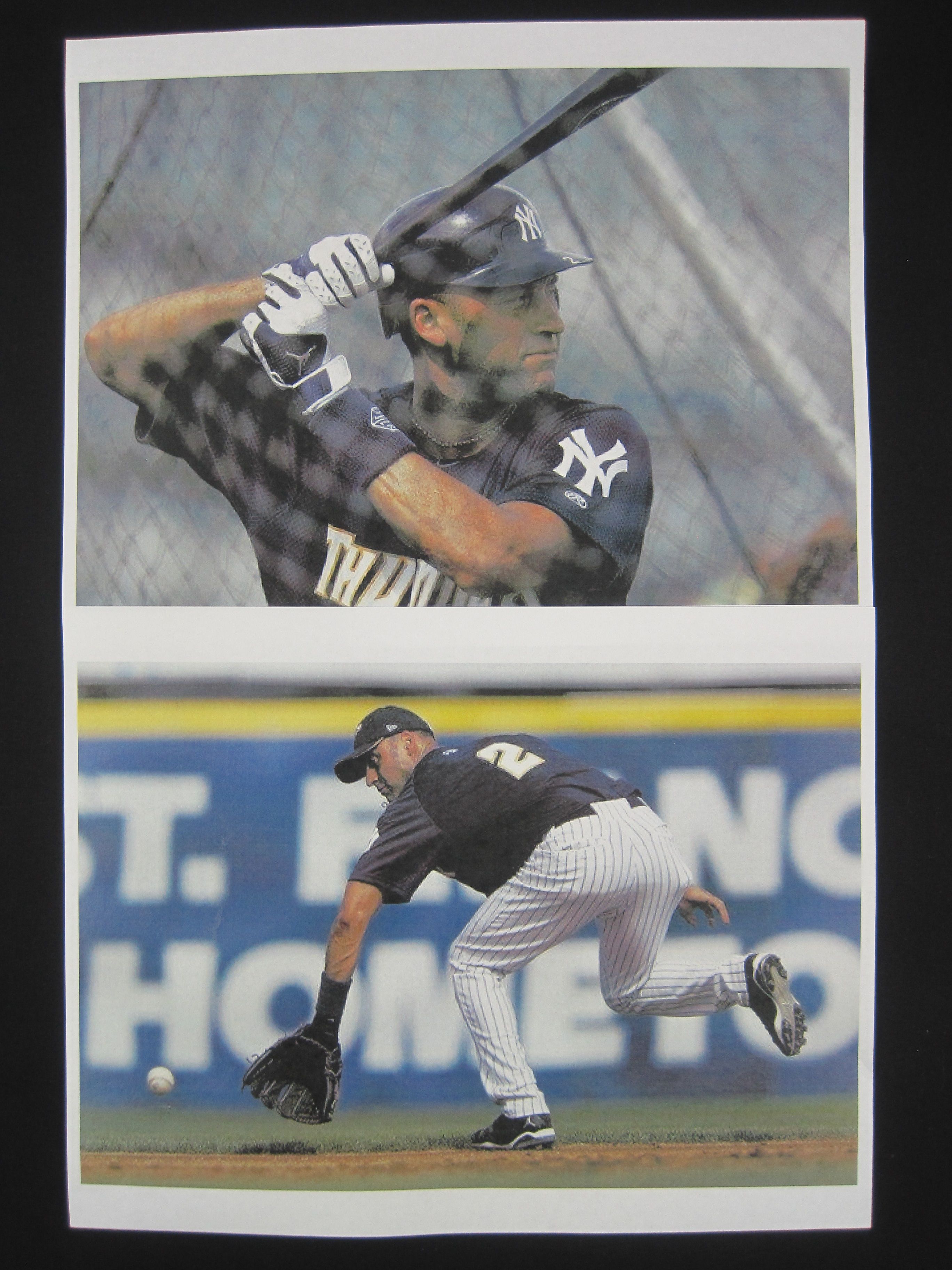 Lot Detail - Derek Jeter July 2nd & 3rd 2011 Worn Trenton Thunder Batting  Practice Jersey & Hat w/Team LOA