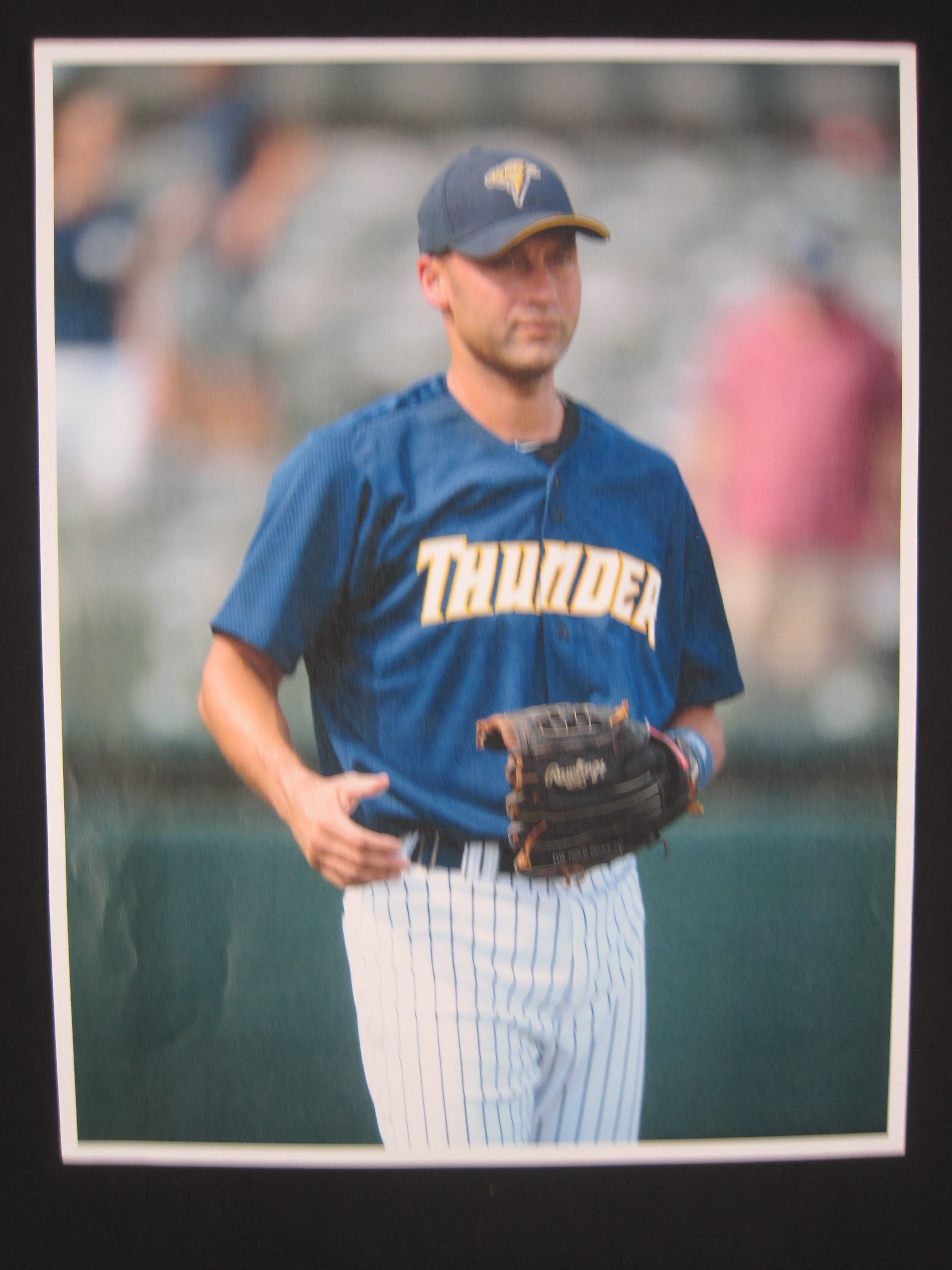 Derek Jeter Playing for the Trenton Thunder