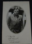 Babe Ruth Autographed Black & White Matted Photo