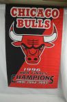 Chicago Bulls 1996 NBA Championship Banner 