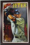 Derek Jeter Autographed Limited Edition #10 of 25 Giclee on Canvas by Stephen Holland