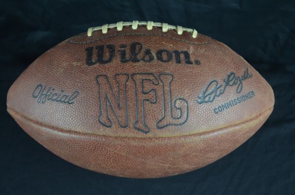 Vintage 1970s-80s Pete Rozelle NFL Game Day Football