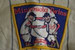 Ted Uhlaender 1966 Minnesota Twins Professional Model Flannel Jersey w/Heavy Use