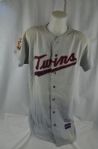 Al Worthington 1969 Minnesota Twins Professional Model Flannel Jersey w/Heavy Use