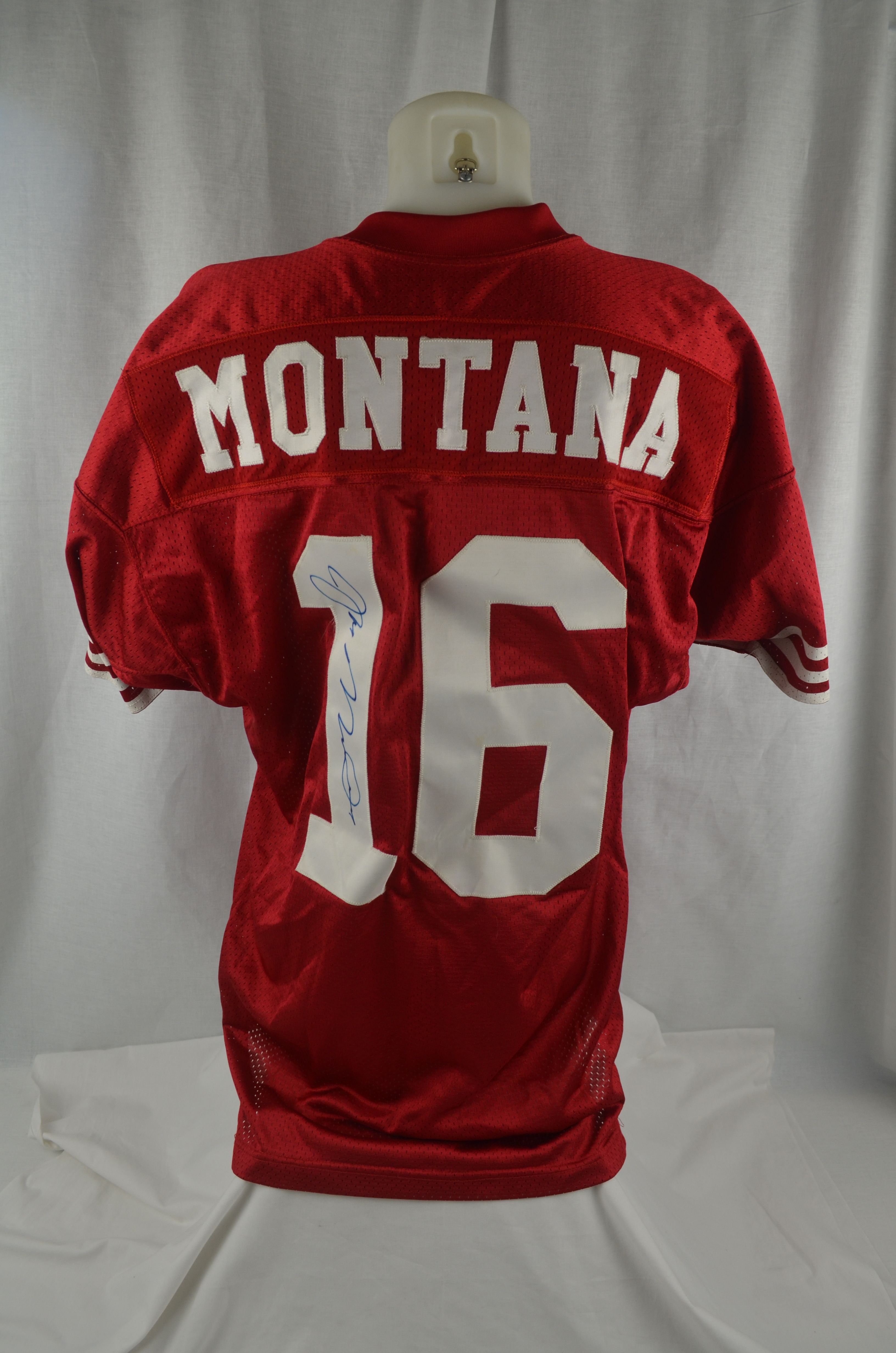 Lot Detail Joe Montana c. 19901992 San Francisco 49'ers Professional