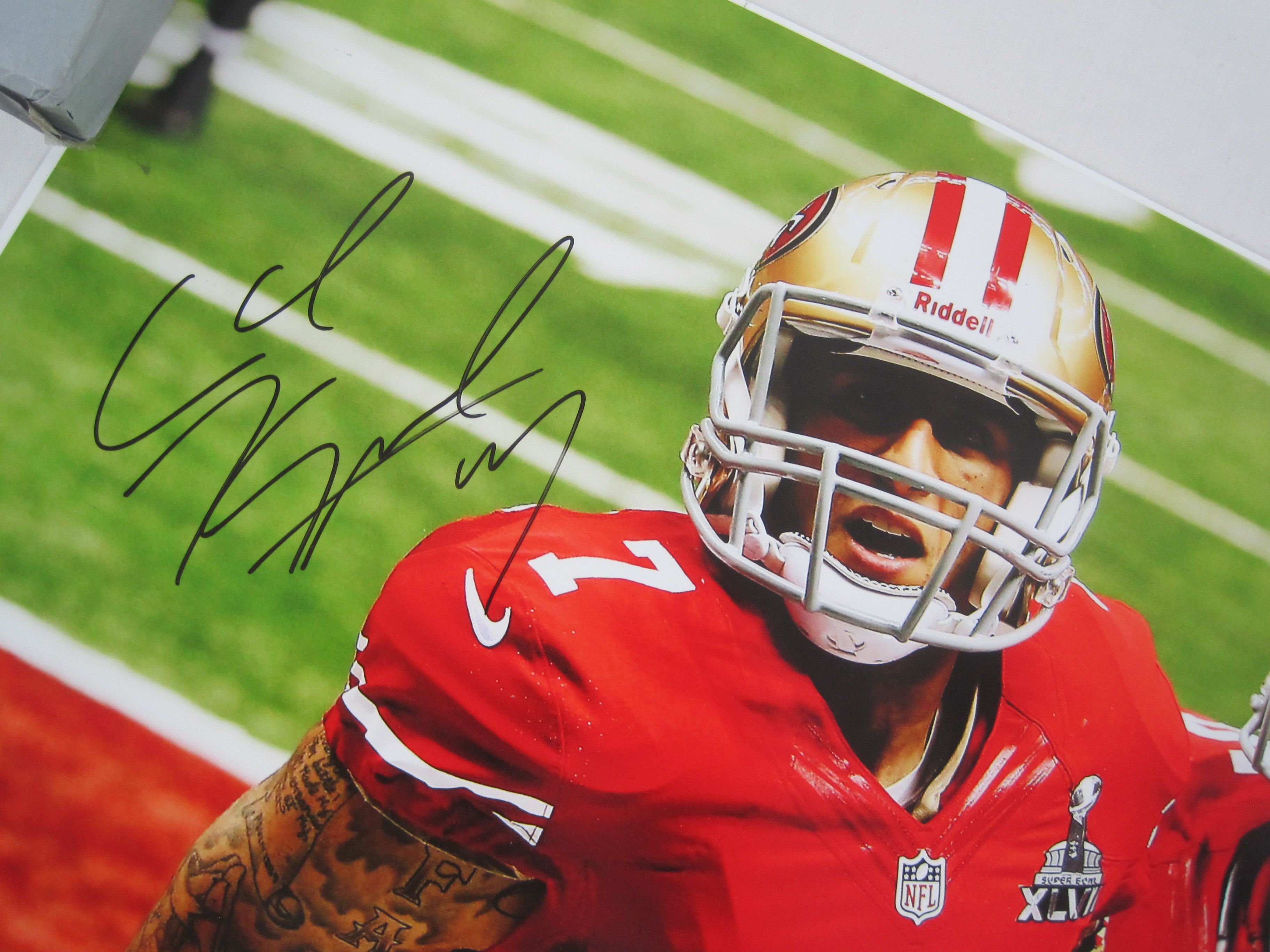 Lot Detail Colin Kaepernick Autographed 16x20 Photo