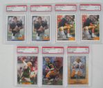 Brett Favre PSA Graded Rookie Card Collection