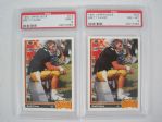 Brett Favre PSA Graded Rookie Card Collection