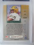 Brett Favre PSA Graded Rookie Card Collection
