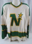 Dennis OBrien 1973-74 Minnesota North Stars Professional Model Jersey w/Heavy Use