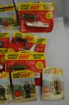 James Bond 007 Vintage 1965 Gilbert Toy Display & Unopened Toy Collection