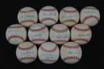 MLB Pitchers Collection of 11 Autographed Baseballs