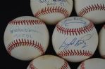MLB Pitchers Collection of 11 Autographed Baseballs