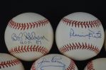 MLB Pitchers Collection of 11 Autographed Baseballs