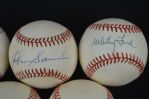 MLB Pitchers Collection of 11 Autographed Baseballs