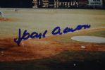 Hank Aaron HR #715 Autographed Photo & Telegram