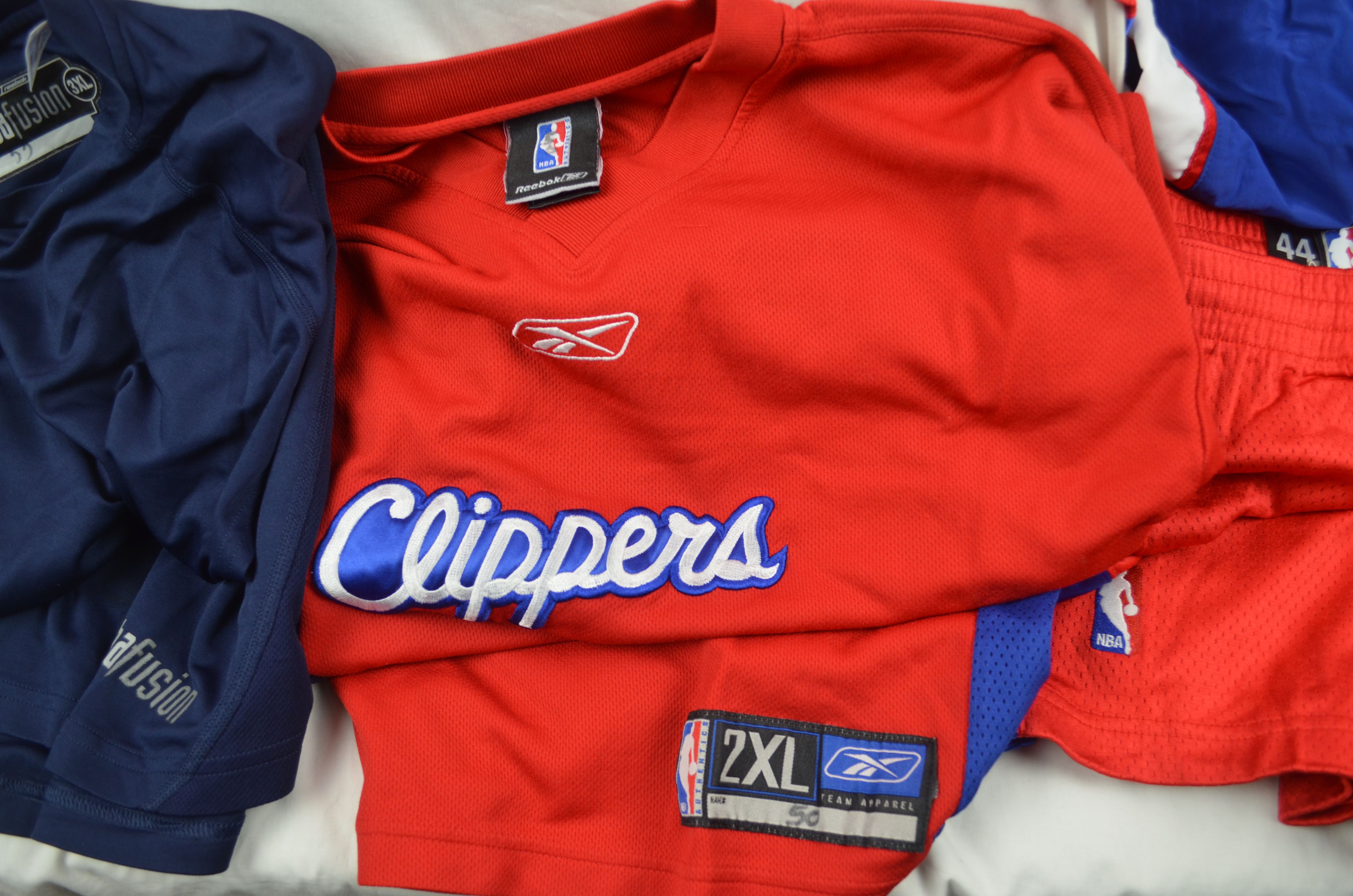 Los Angeles Clippers Corey Maggette #50 Game Issued Red Jersey DP05859
