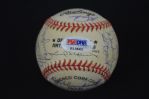 Hall of Fame Autographed Baseball w/28 Signatures