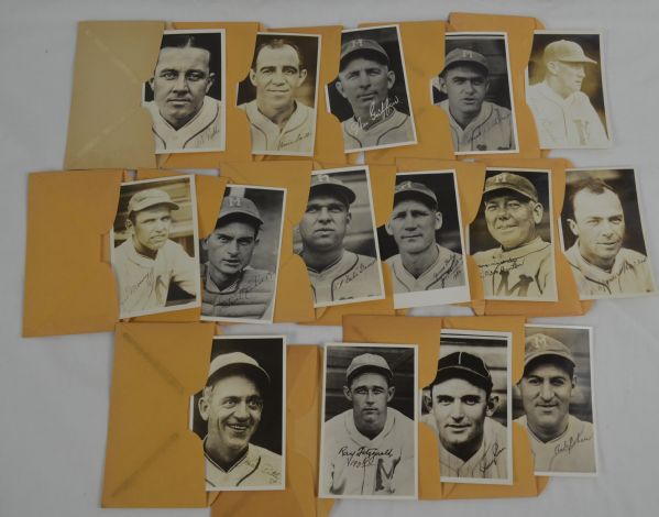 Rare Minneapolis Millers 1932 Worch Cigar Card Set w/Original Mailing Envelopes