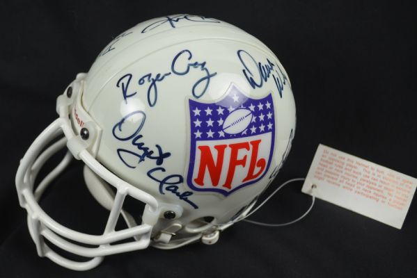 NFL HOF Autographed Mini Helmet