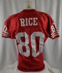 Jerry Rice 1994 San Francisco 49'ers 75th Anniversary Professional Model Jersey w/No Use