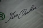 Masters Autographed & Framed Golf Pin Flag w/10 Signatures