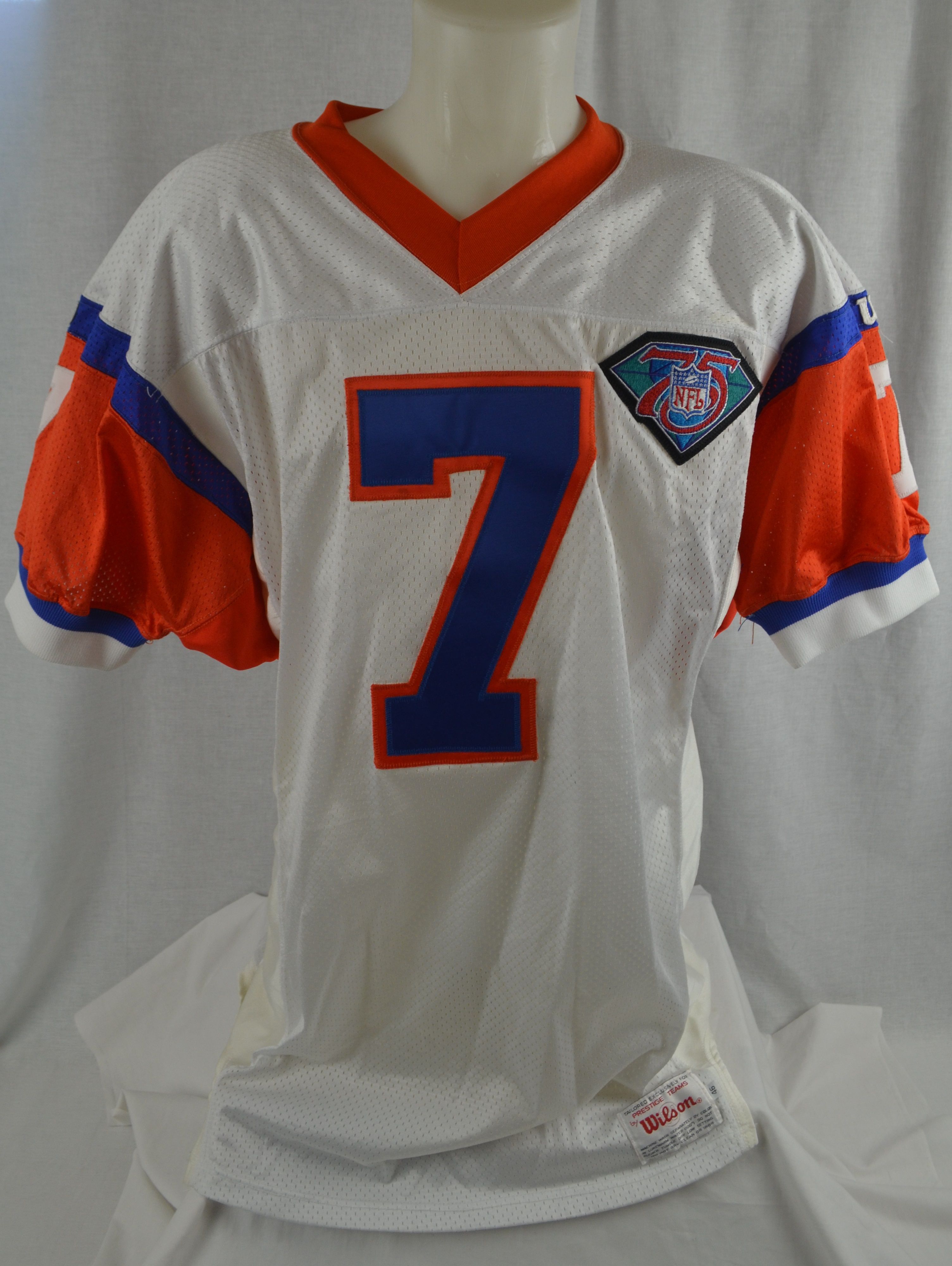 Lot Detail John Elway 1994 Denver Broncos 75th