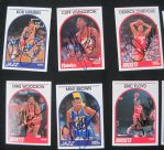 NBA Autographed Basketball Card Collection