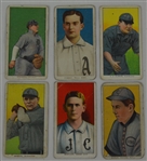 Collection of 6 T206 Tobacco Cards