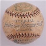 Babe Ruth Autographed & Inscribed Baseball