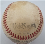 Babe Ruth Single Signed Baseball w/Bold Sweet Spot Signature